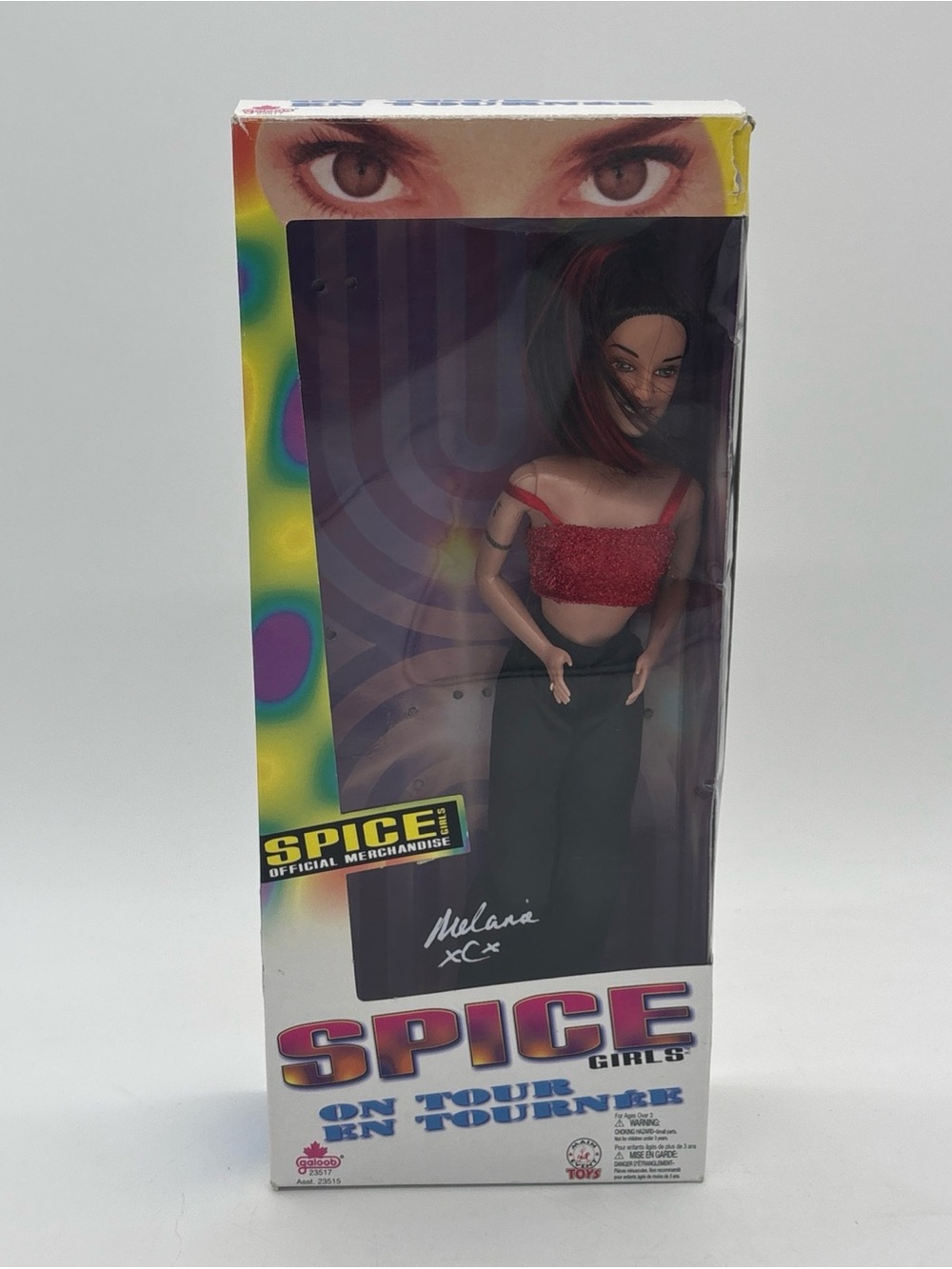 Spice Girls On Tour Sporty Spice Doll (1998) Melanie C Galoob Figure w/ Box